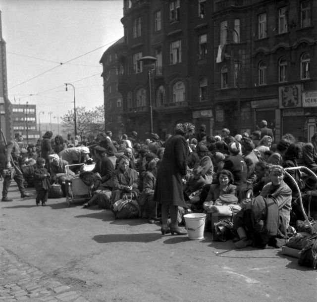 Československo 1945-1946 a masivní odsun Němců.