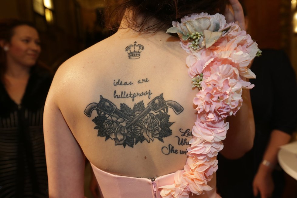 Tetování Celeste Buckingham