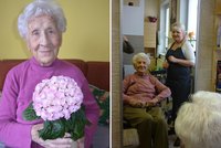 Jak se nejstarší Češka Vlasta Češková (109) chystala na oslavu narozenin? Zašla na trvalou!