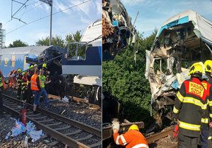 Kolem srážky vlaků v Českém Brodě zůstávají otázky: Jak to, že Martin H. (†40) vůbec nebrzdil?!