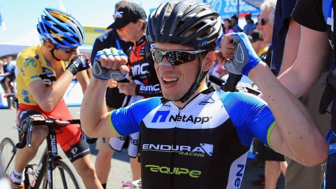 Český cyklista Leopold König v dresu týmu NetApp-Endura Český cyklista Leopold König v dresu týmu NetApp-Endura