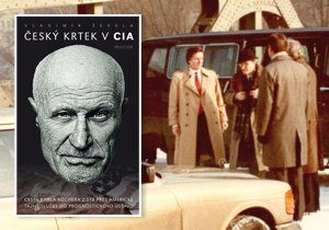 Karel Köcher (v klobouku) je propuštěn agenty FBI na svobodu. Zbývá překročit bílou demarkační čáru