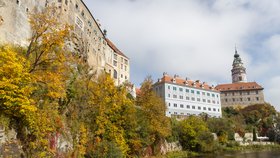 Český Krumlov na podzim