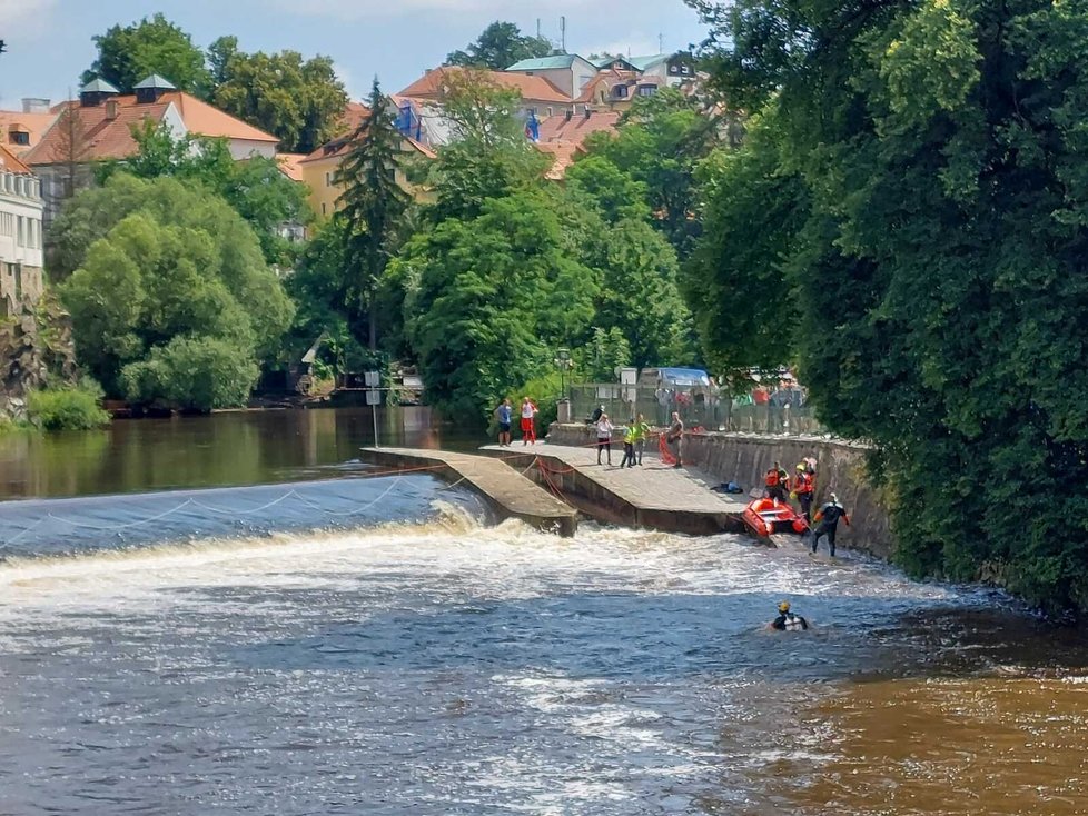 Pátrání po pohřešovaném vodákovi (6.7.2022)