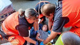 Honzík se zranil po pádu, rodiče poslali krásný vzkaz záchranářům