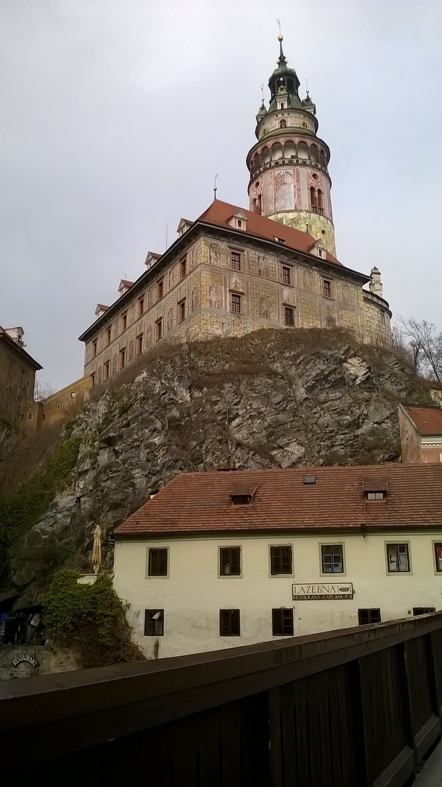 Český Krumlov je velice fotogenické místo