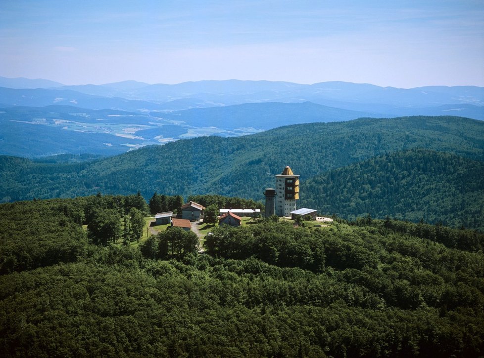 Čerchov, Český les.