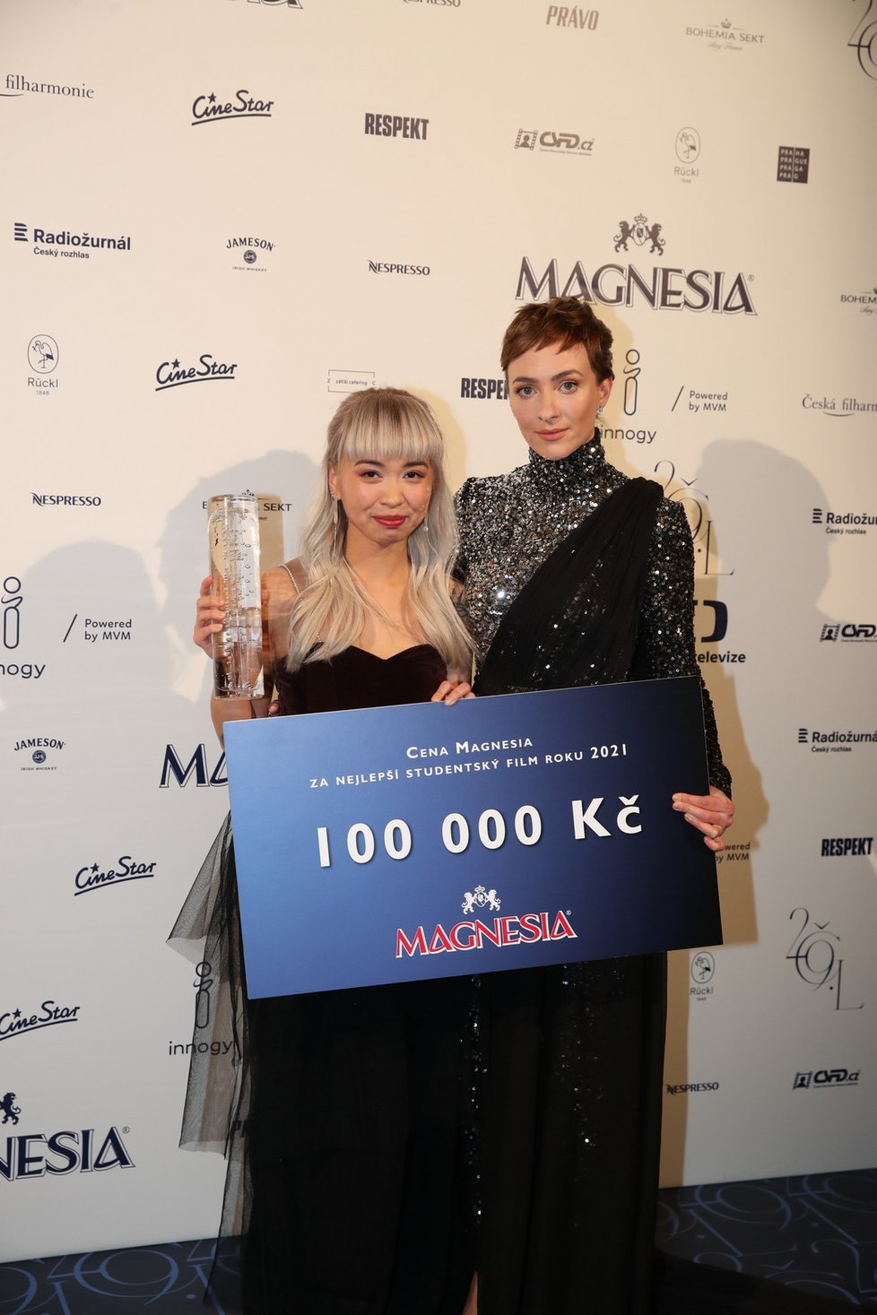 Český lev 2021 - Diana Cam Van Nguyen a Elizaveta Maximová