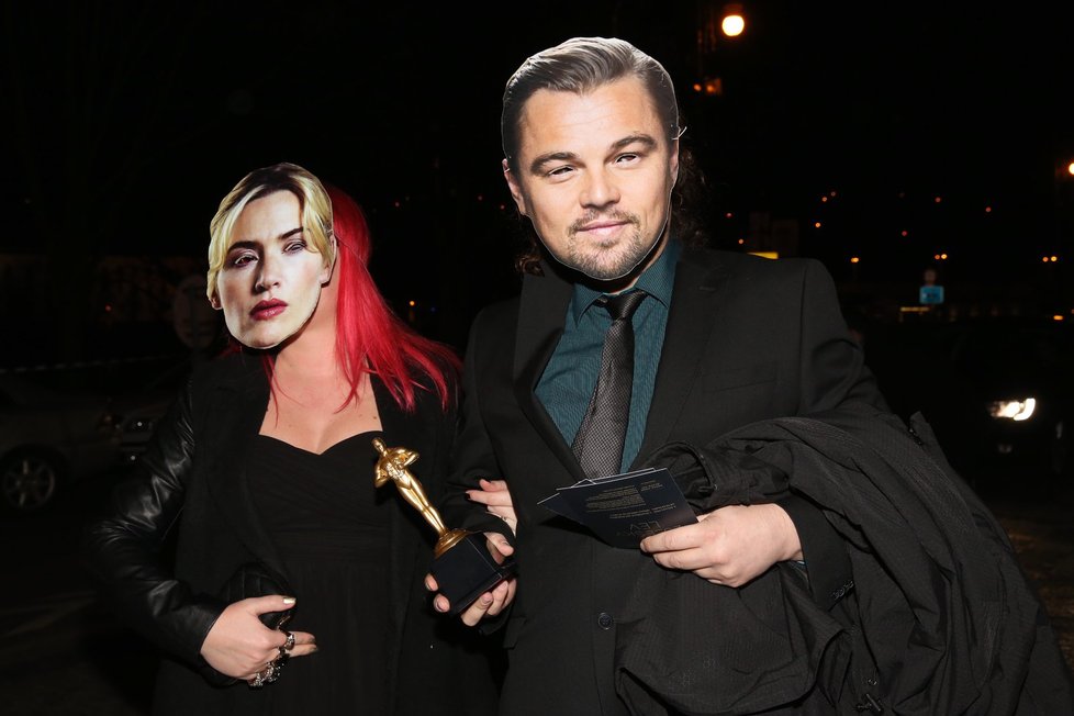 Český lev - Blogeři přišli jako &#34;Leonardo DiCaprio&#34; s Oscarem a &#34;Kate Winslet&#34;