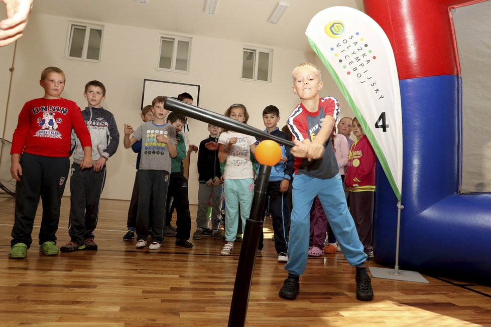 Projekt Sazka Olympijský víceboj rozpohyboval děti