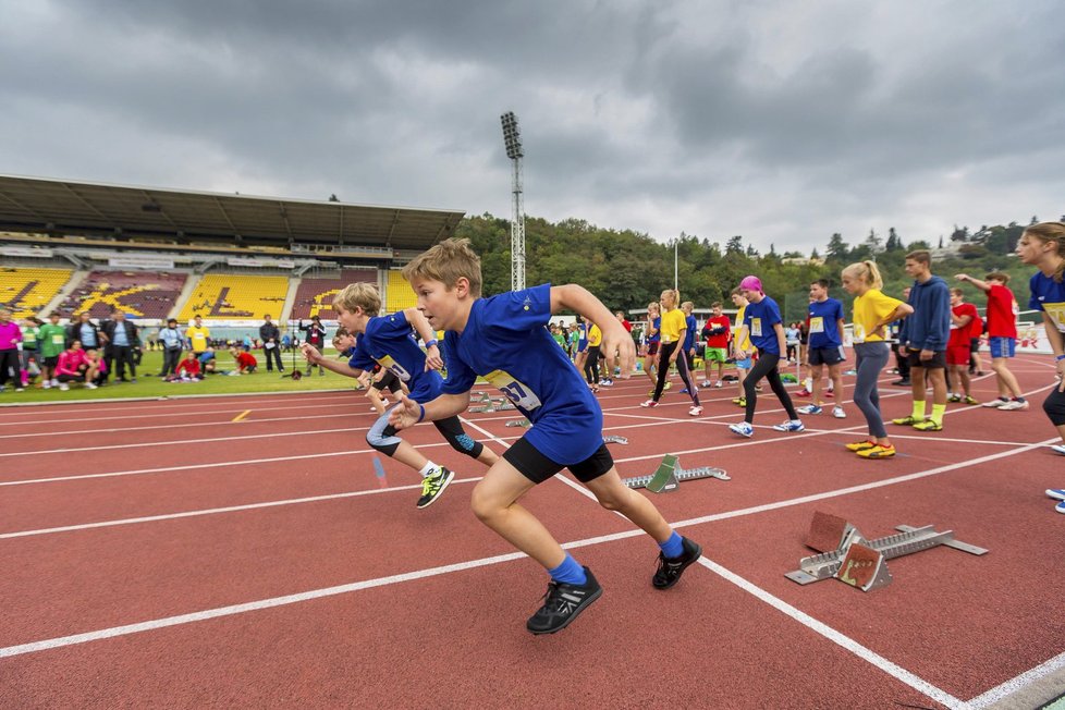 Projekt Sazka Olympijský víceboj rozpohyboval děti