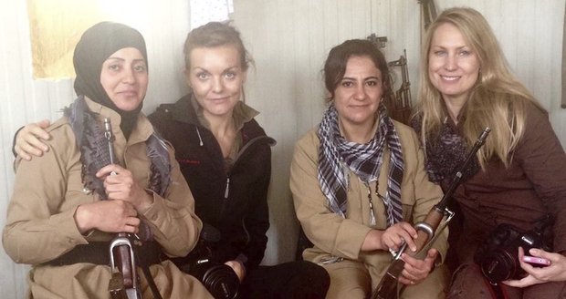 Odvážné české reportérky Štuková a Klicperová: Vydaly se do Iráku