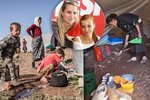 Češky Štuková a Klicperová fotily a pomáhaly v uprchlickém táboře