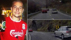 Český řidič stanul před novozélandským soudem za nebezpečné předjíždění.