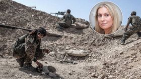 Na frontě, kde syrské milice bojují s ISIS: Česká fotografka Lenka Klicperová se dostala i do přestřelky.