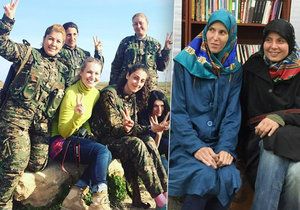 Lenka Klicperová vyrazila opět s kolegyní Markétou Kutilovou do Sýrie (vlevo). Co si myslí o výkupném za Hanku a Tonču?