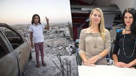 Lenka Klicperová a Markéta Kutilová navštívily sever Sýrie, odkud utekly statistíce lidí