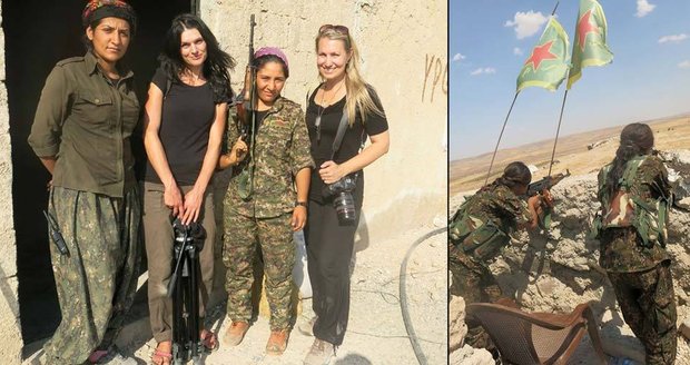 Češky s bojovnicemi proti ISIS. A ve vesnici, kde ve spánku zemřely desítky žen a dětí