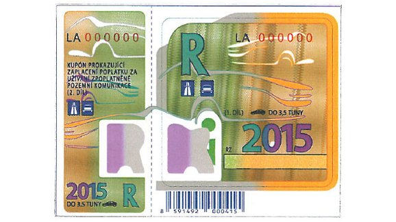 V Česku se šíří falešné dálniční známky, mohou se prodávat levněji