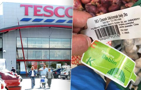 Tesco prodává bio česnek z farmy Deblín z Číny: Zákazník se vysvětlení marně domáhal 4 měsíce 