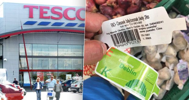 Tesco prodává bio česnek z farmy Deblín z Číny: Zákazník se vysvětlení marně domáhal 4 měsíce 