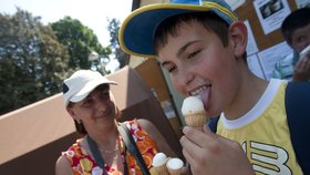 Festival česneku se konal 27. července v Buchlovicích na Uherskohradišťsku. Návštěvníci mohli ochutnat i česnekovou zmrzlinu.