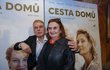 Premiéra filmu Cesta domů: Eva Holubová a Tomáš Vorel st.