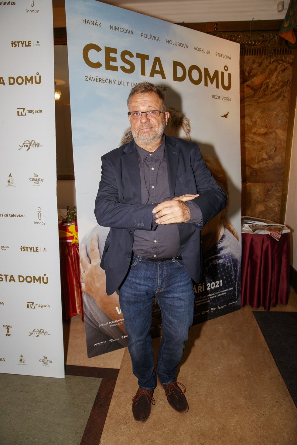 Premiéra filmu Cesta domů: Milan Šteindler