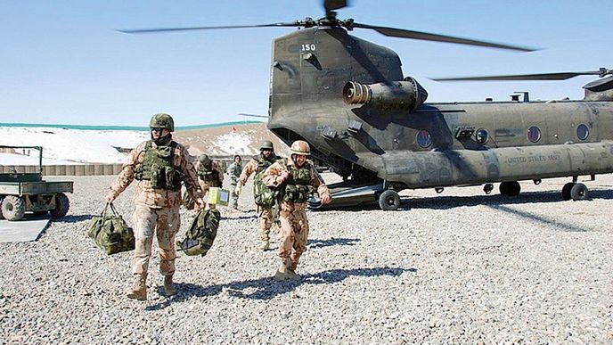 Čeští vojáci v afghánské provincii Lógar