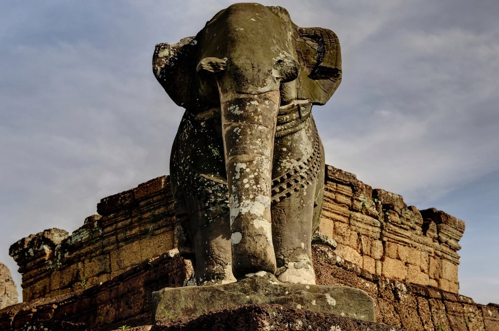 Kambodžská památka, palác Angkor Vat