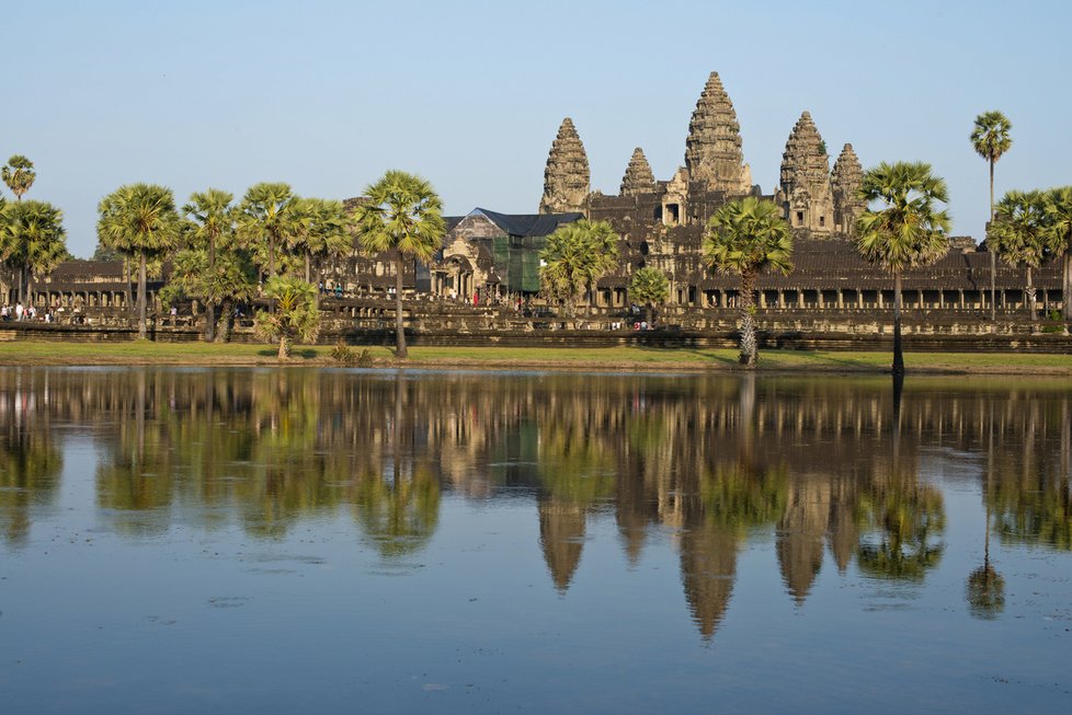 Kambodžská památka, palác Angkor Vat