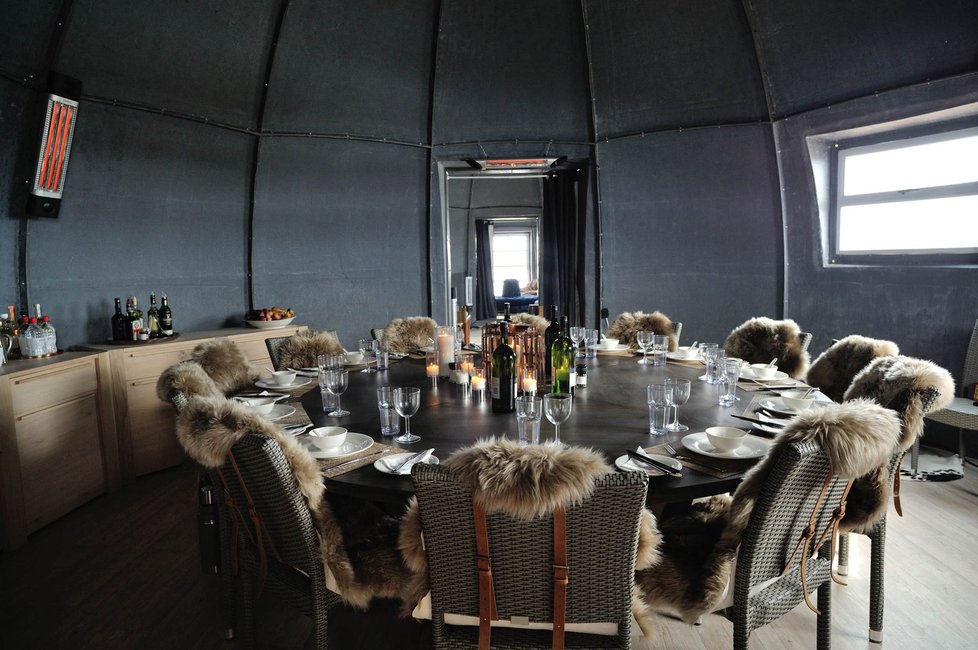 Pětihvězdičkový hotel na Antarktidě