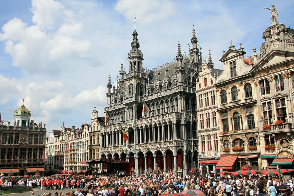 Brusel je nádherné historické město.