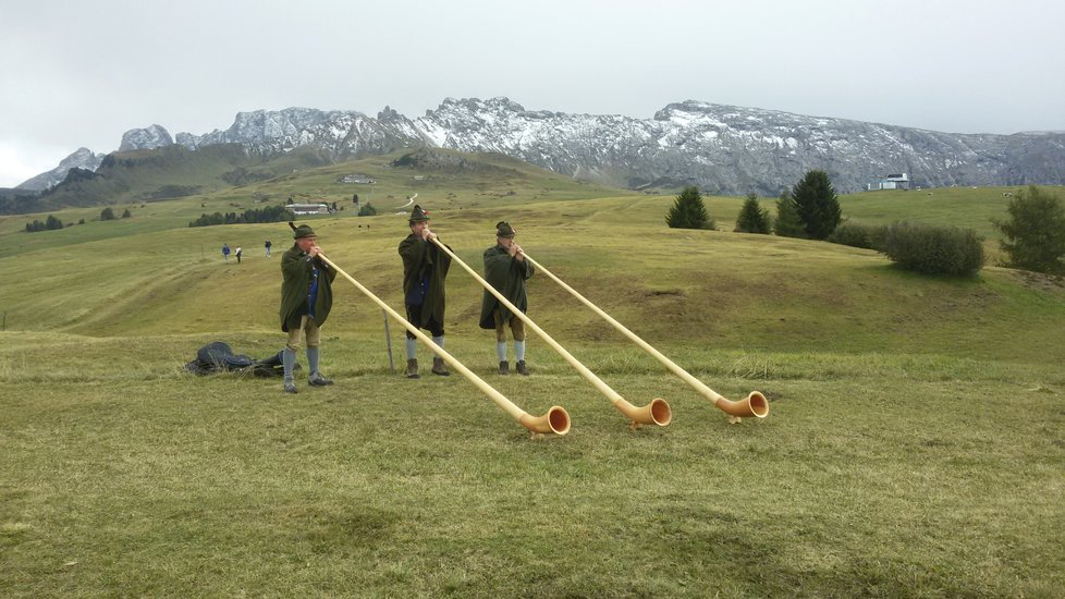 Alphorn, tradiční alpský nástroj