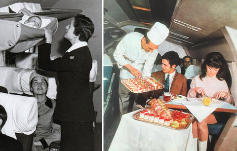 RETRO GALERIE: Neuvěříte, jak dříve vypadalo cestování letadlem!
