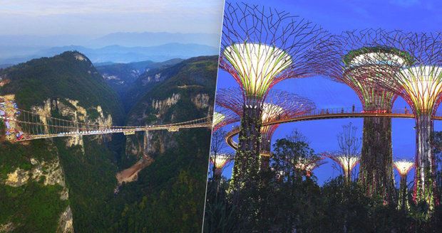 Dokonalý výhled: Projděte se po nejšílenějších mostech na světě