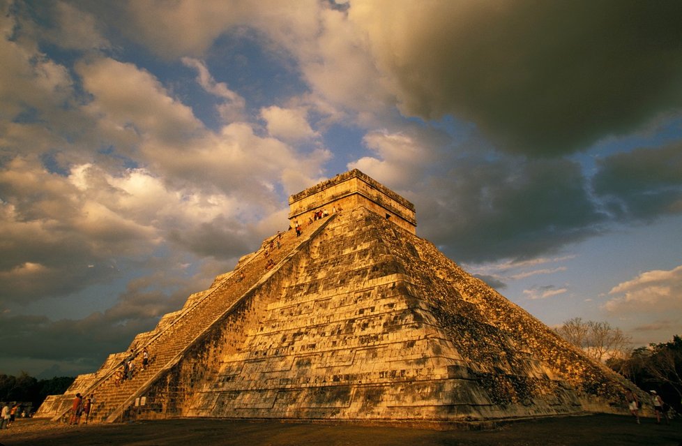 Chichén Itzá v Mexiku