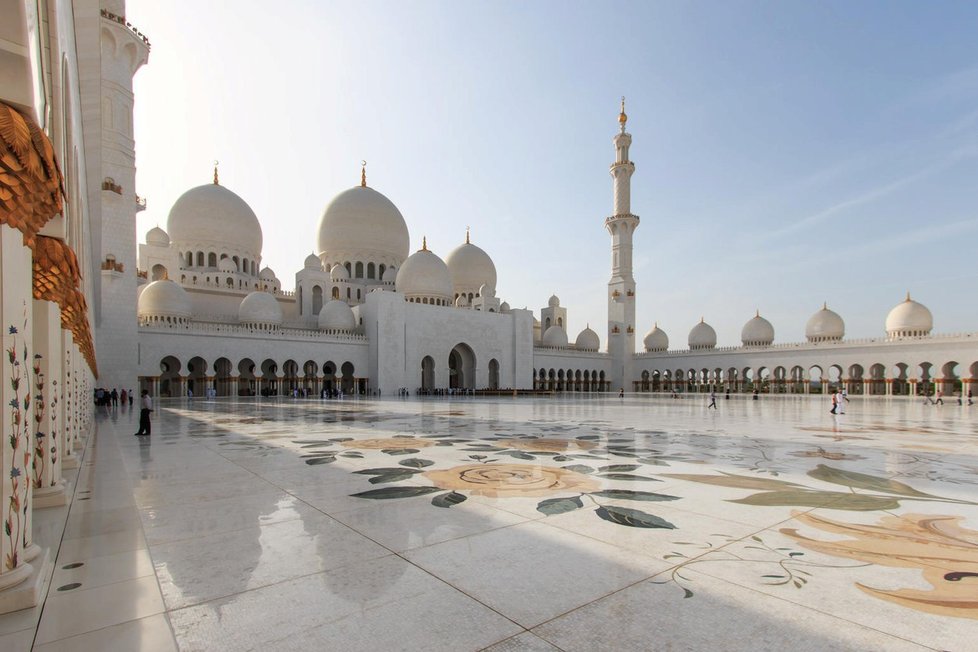 Velká mešita šejka Zayeda v Abú Zabí