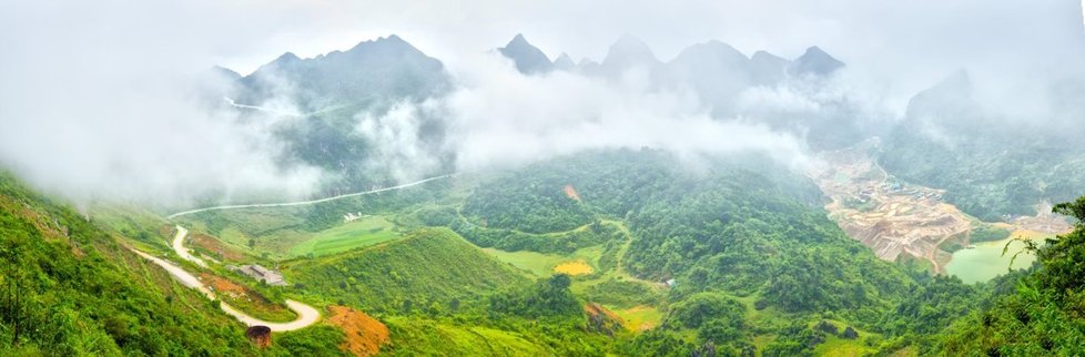 Vietnam má nádherné vnitrozemí.
