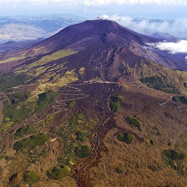 Sopka Etna