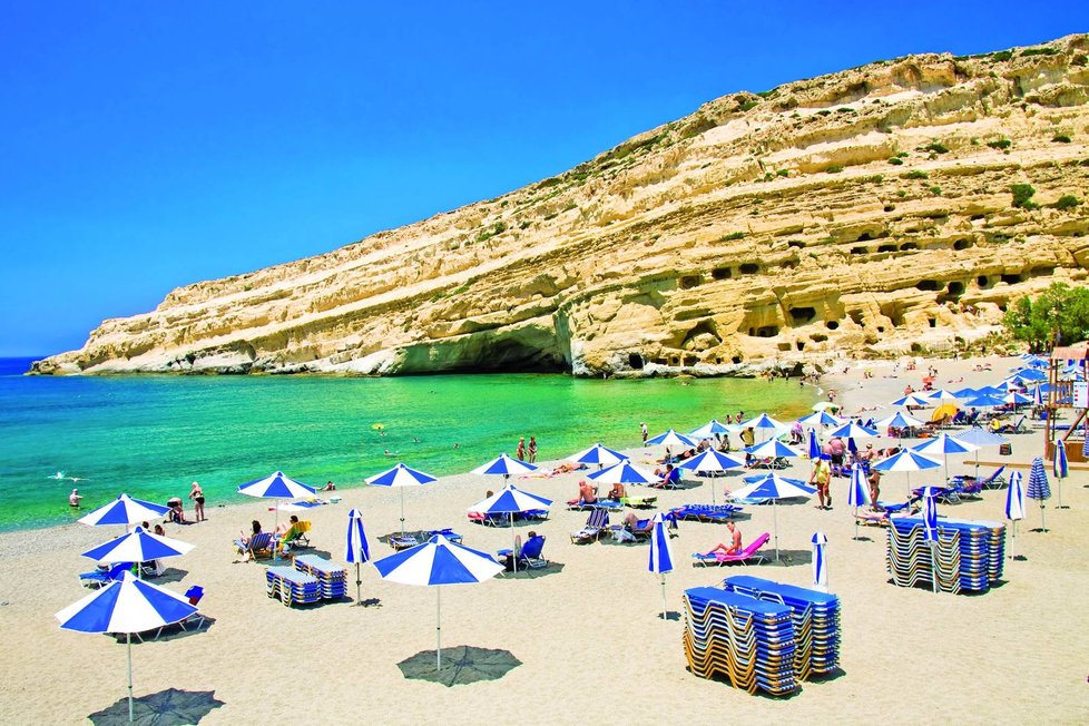 Písek a moře - v Řecku nebudete zklamaní