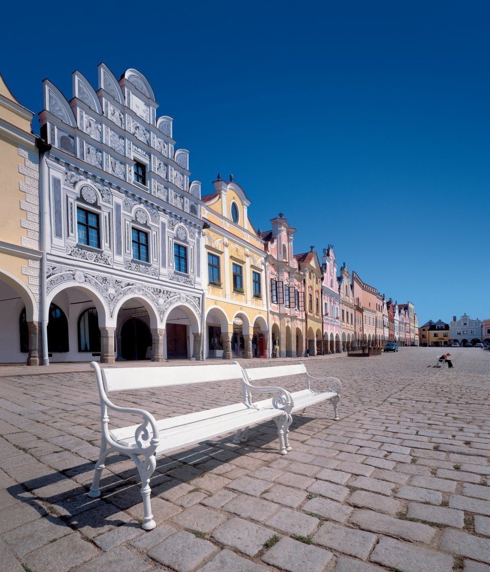 Telč je na seznamu UNESCO od roku 1992.