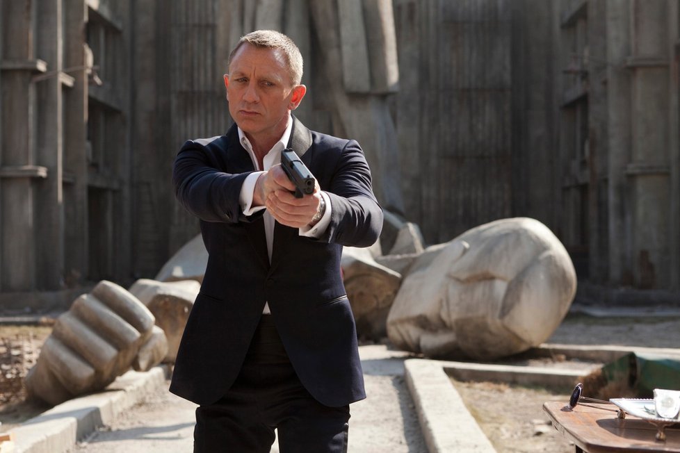 Daniel Craig v bondovce Skyfall