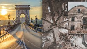 V železárnách v Drnavě vznikal i první most přes Dunaj v Budapešti. Dnes je budova opuštěná a chátrá.