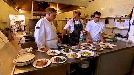 Šéfkuchař Gordon Ramsay v restauraci La Gondola