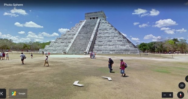 Mexické město Chinchén Itzá