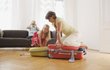 95 % žen balí kufry celé rodině