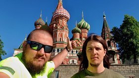 Martin a Michal dojeli na Jawách až do Moskvy