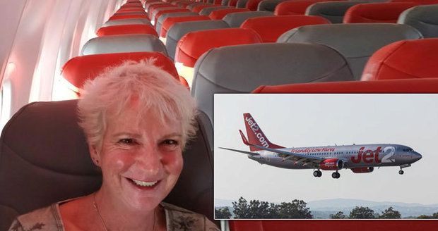 Žena (57) si užila soukromý let za cenu běžné letenky: Celé letadlo měla jen pro sebe!