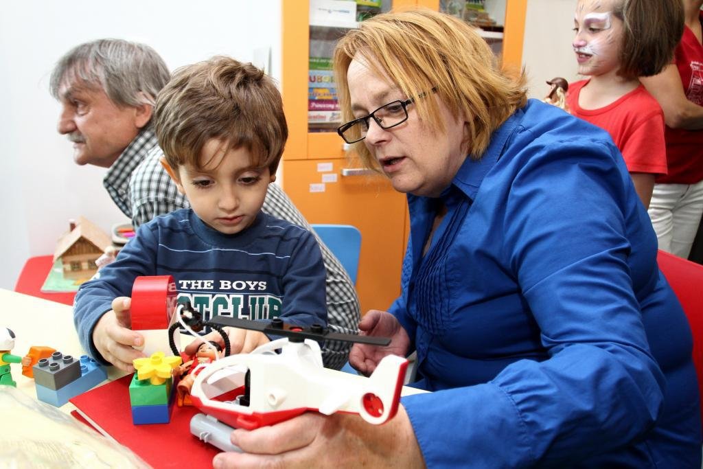 Jitka Smutná s dětskými pacienty